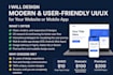 create a responsive design mobile app and website