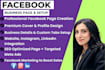 create fb page, manage meta ads, sales through facebook marketing