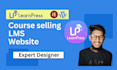 create an online course website with learnpress lms wordpress