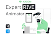 create interactive rive animations for web and app