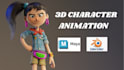do 3d character animation in maya and blender