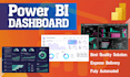 build professional power bi dashboards and KPI reports