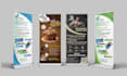 design promotional roll up banner, retractable, pull up banner