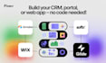 setup airtable, softr, wix, glide apps, CRM, client portals, automations