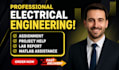 offer assistance with engineering assignment and electrical lab project
