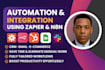zapier n8n automations integrations custom workflows business automation setup