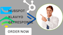 setup hubspot  activecampain  klaviyo  getresponse ai agent