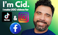 be your ugc content creator for tiktok ads and meta ads
