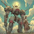 design mecha robot character sheet design