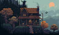 design retro pixel art tilesets backgrounds environments for indie rpg game