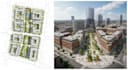 design 2d and 3d urban planning, site plan with 3d architectural rendering