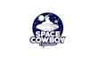 design space cowboy cannabis brand targeting logo