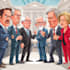 draw political cartoon and comic strip