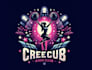 make creative night club cheerleading dance logo