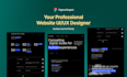 design modern and engaging website UI UX using figma
