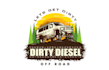 make an unique vehicle, mechanic, diesel logo