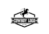 design cowboy  logo with free source file