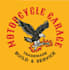 make a professional modern motorcycle garage logo
