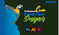 do creative poster design using illustrator or photoshop