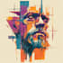 illustration expresionism art, graffity, abstract