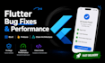 fix flutter bugs, crashes, firebase and API issues