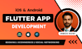 do mobile app development android ios app, building mobile app flutter developer
