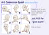 draw your character in chibi style with specific pose