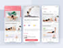 flutter yoga app yoga website, meditation app