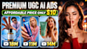 create ai ugc ads video using veo 3 for your brand