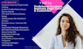 do professional facebook business page creat and customize