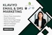 setup ecommerce email marketing flows in klaviyo, shopify klaviyo flows expert