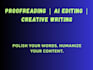 write content in english language