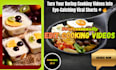 edit cooking videos, recipe reels and food vlogs for youtube
