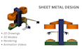 create sheet metal designs for fabrication