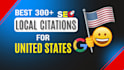 manually do 350 USA local citations and directory submission