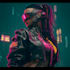 draw cyberpunk character art