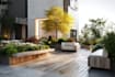 make front yard, backyard, garden as landscape architect