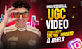 create ugc videos for ai tech and gaming brands