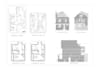 draw 2d architectural drawing, floor plan, city permit drawings in autocad