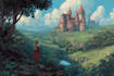 do fantasy landscapes and scenery art