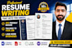 design a professional resume and modern CV layout