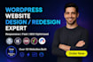 idesign responsive wordpress website using elementor