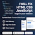 fix HTML CSS javascript bugs and layout issues