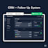 create a custom CRM and lead follow up automation system