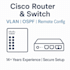 setup vlan routing and trunking on cisco routers switches