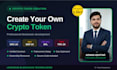 create your own erc20 bep20 and spl crypto token