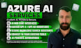 build azure ai services and custom web app development