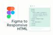 figma and PSD to responsive HTML