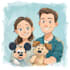 draw your pet as a cartoon disney character