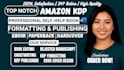 do spanish KDP book formatting ebook editing design for amazon KDP
